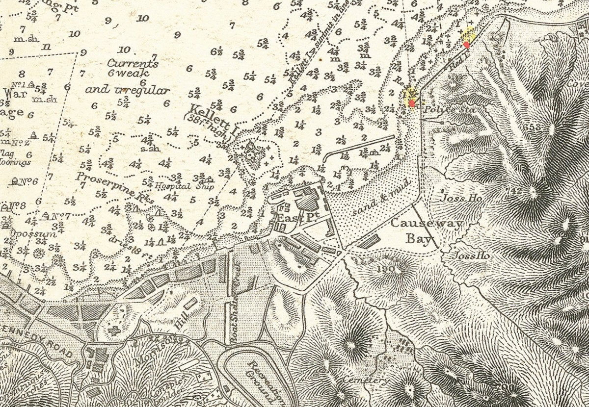 1843香港重製地圖拼圖 - Hong Kong Maper