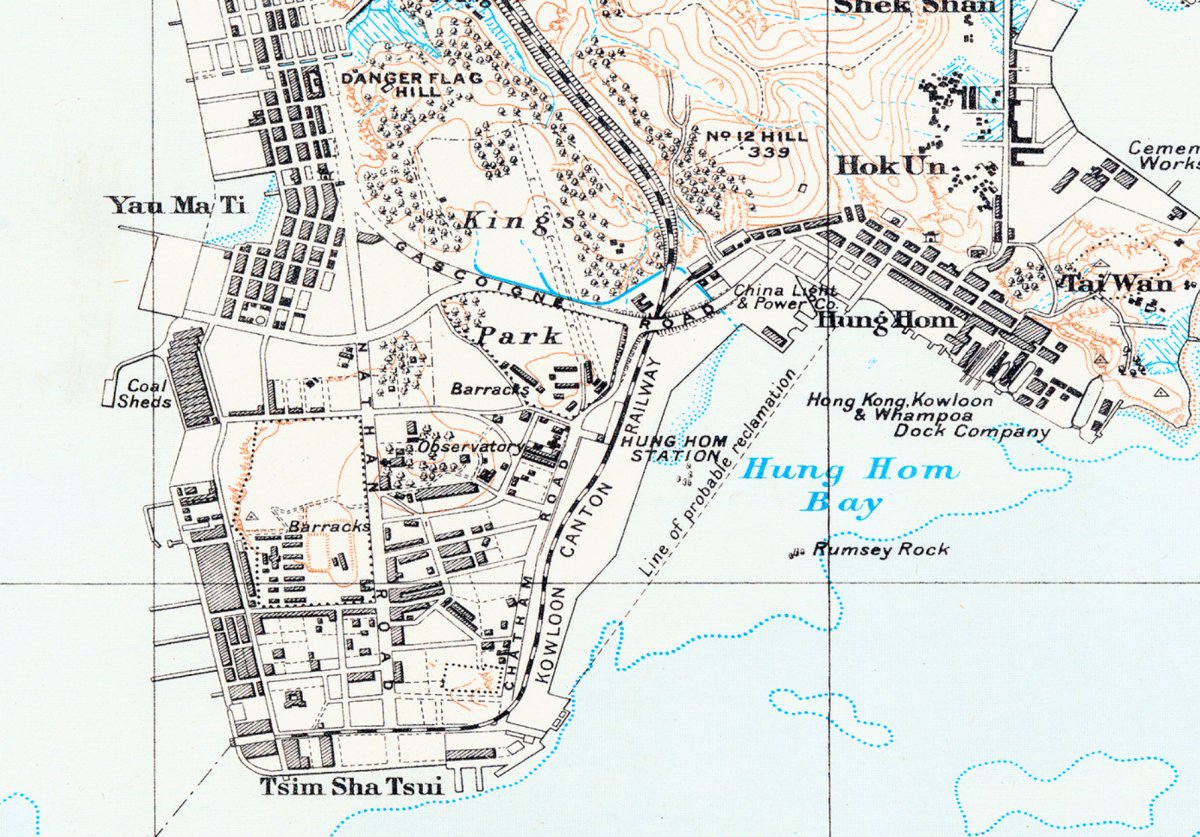 1913香港重製地圖拼圖 - Hong Kong Maper