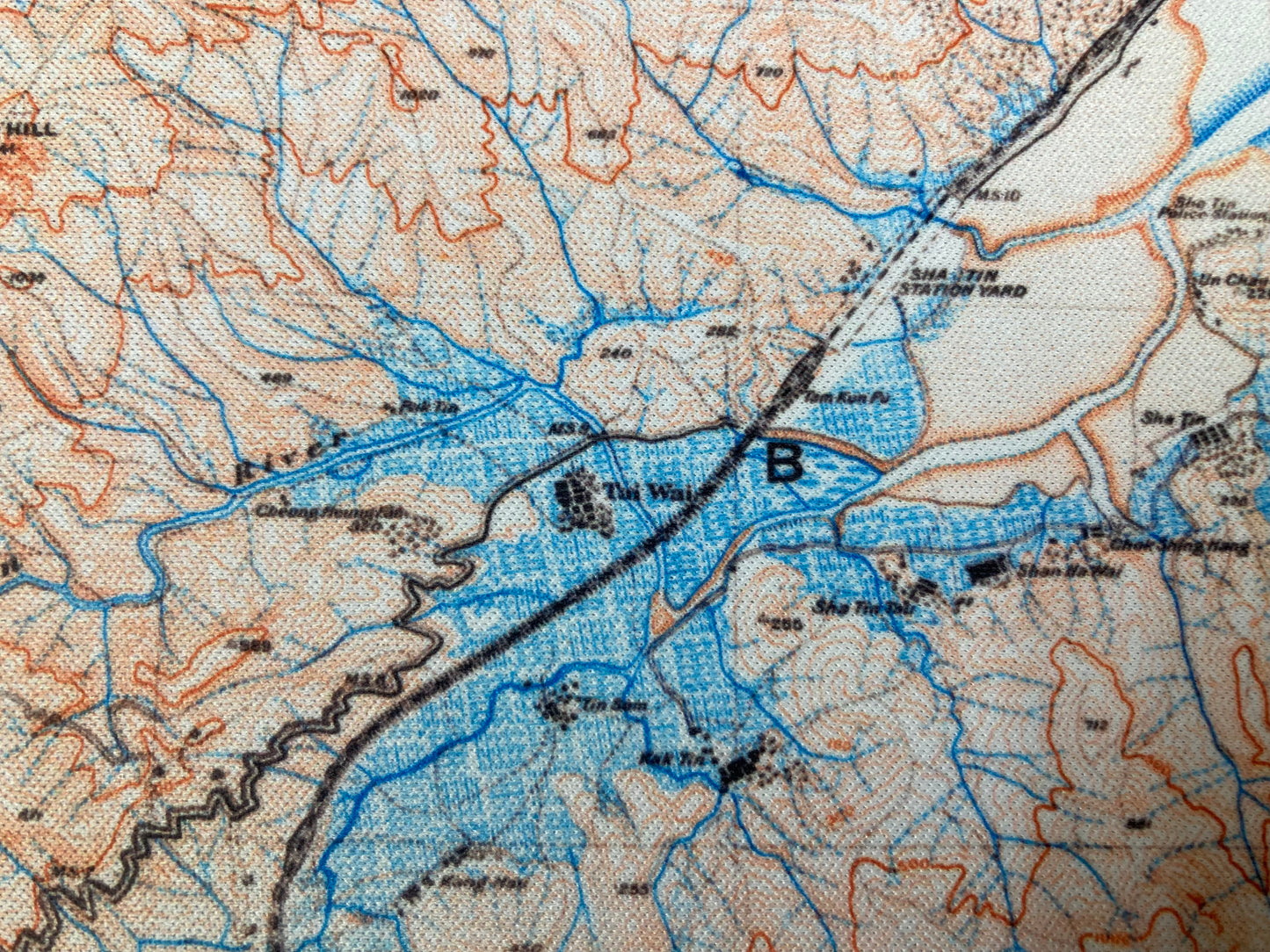 重製版1913年新界地圖款滑鼠墊