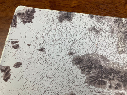 1843 Nostalgic Hong Kong Remake Map Mouse Pad 