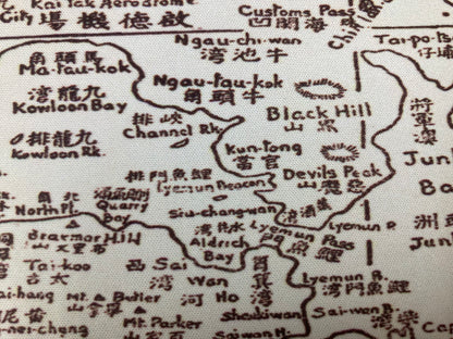 1935 Nostalgic Hong Kong Remake Map Mouse Pad