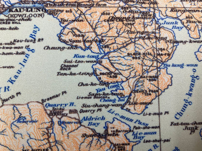 重製版1909年懷舊香港地圖款滑鼠墊
