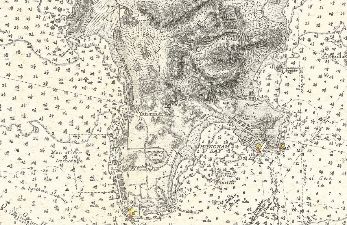 1843香港重製地圖拼圖 - Hong Kong Maper