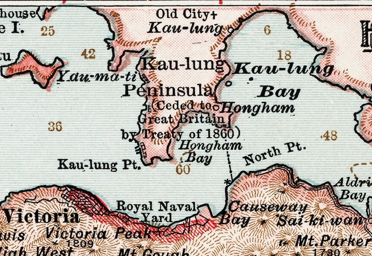 1900香港重製地圖拼圖 - Hong Kong Maper