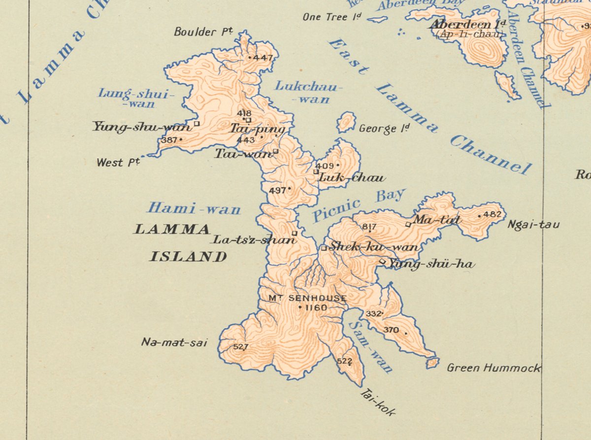 1909香港全境重製地圖拼圖 - Hong Kong Maper