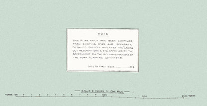 1923年香港九龍油畫布重製舊地圖 - Hong Kong Maper