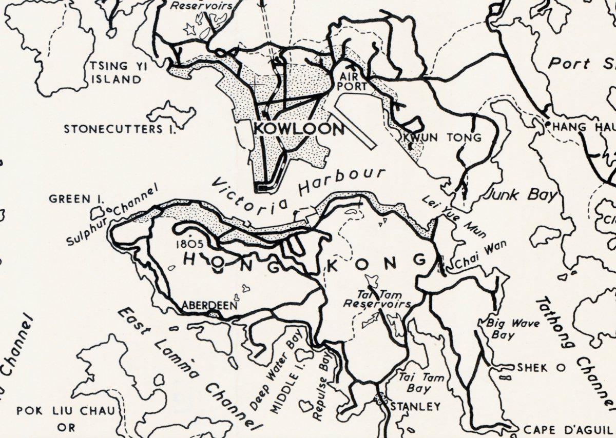 1962香港全境重製地圖拼圖 - Hong Kong Maper